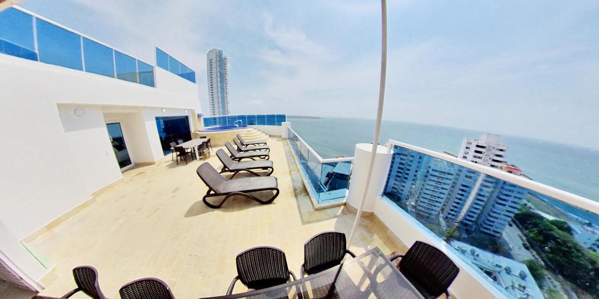 Ocean View Spacious Penthouses With Big Terraces And Over 318 Square Meters Cartagena Ngoại thất bức ảnh