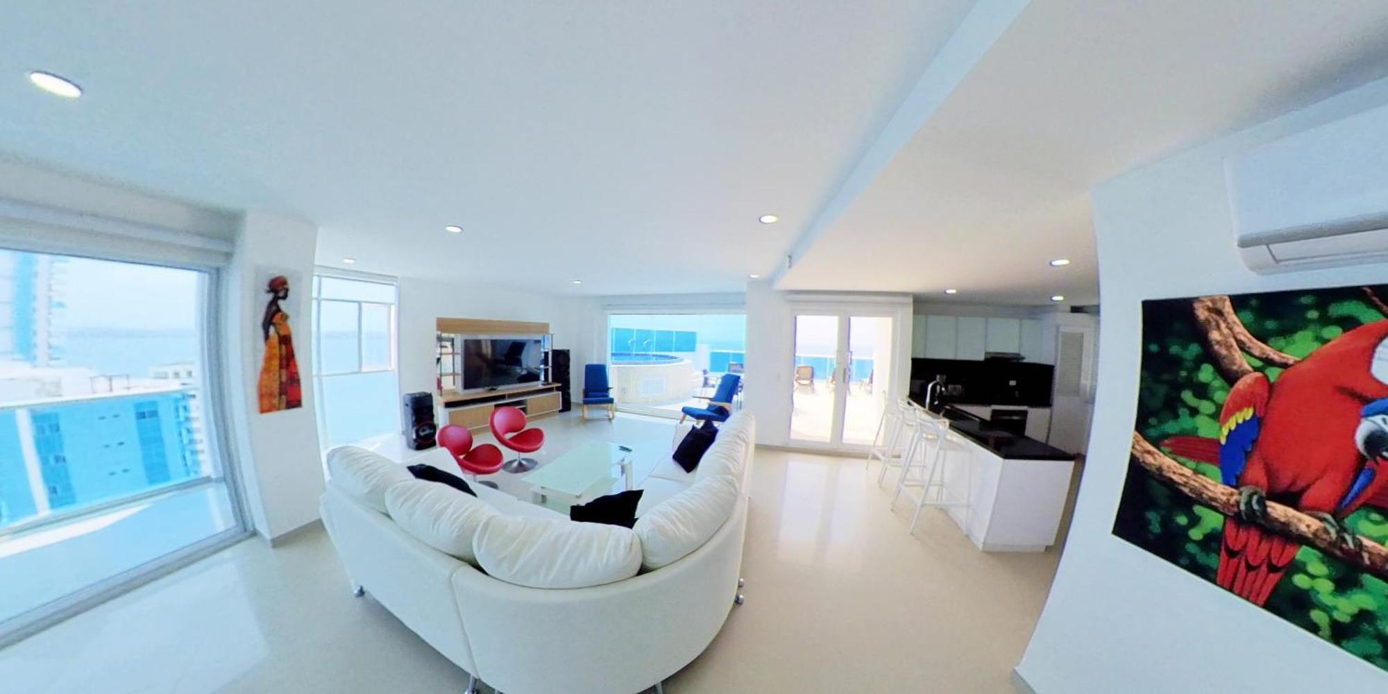 Ocean View Spacious Penthouses With Big Terraces And Over 318 Square Meters Cartagena Ngoại thất bức ảnh